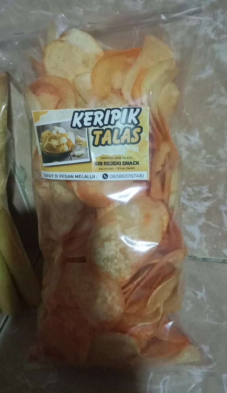 Keripik Talas Desa Tegalombo